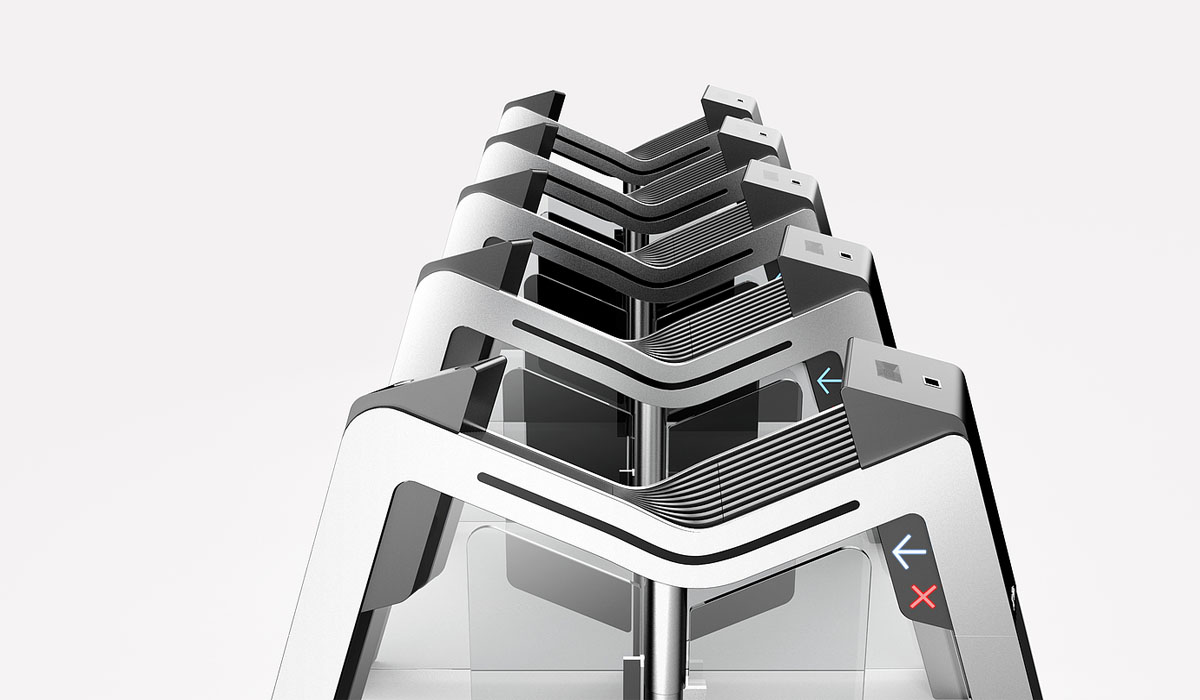 智能通道速通门设计