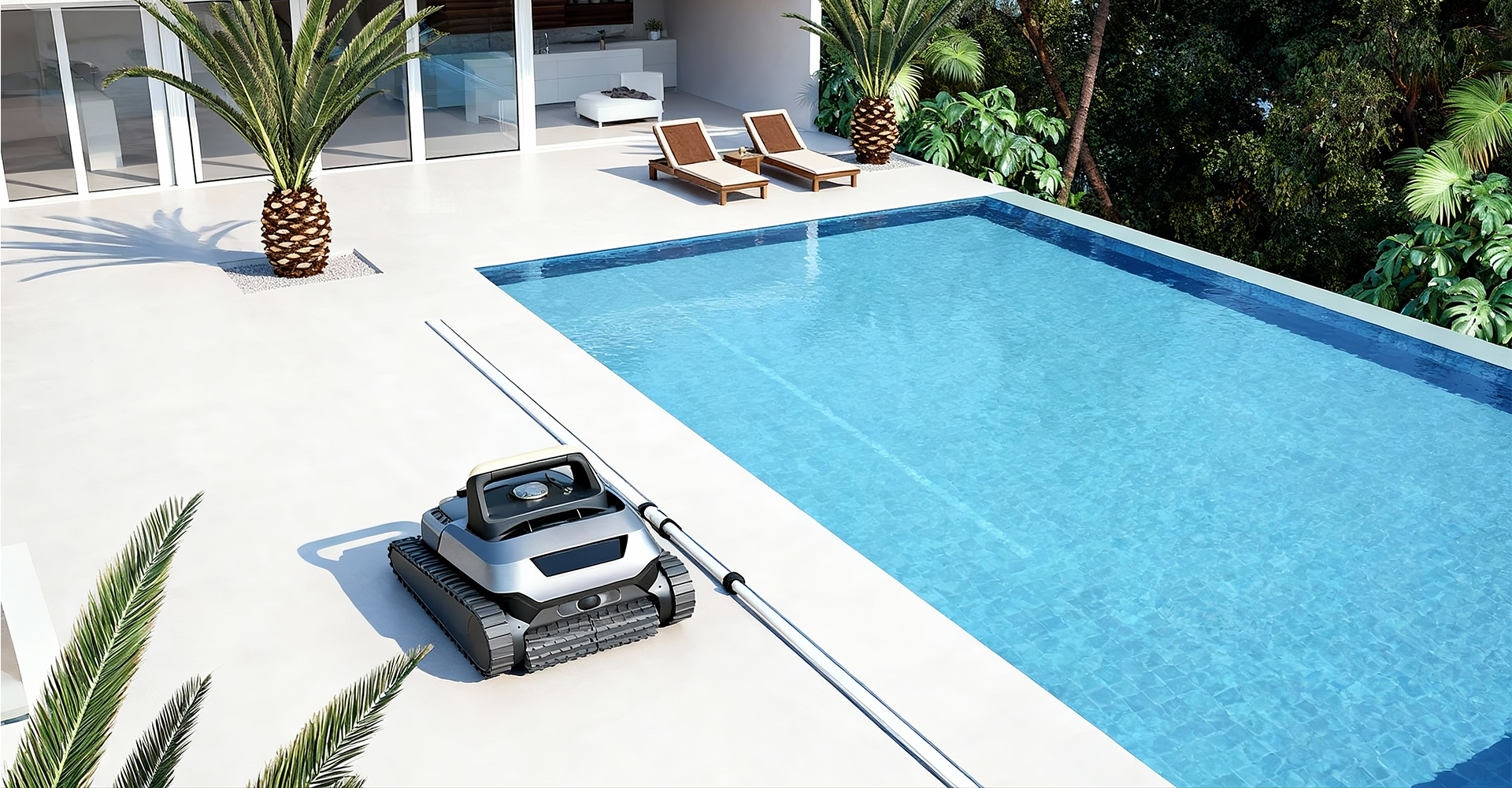 泳池清洁机器人设计