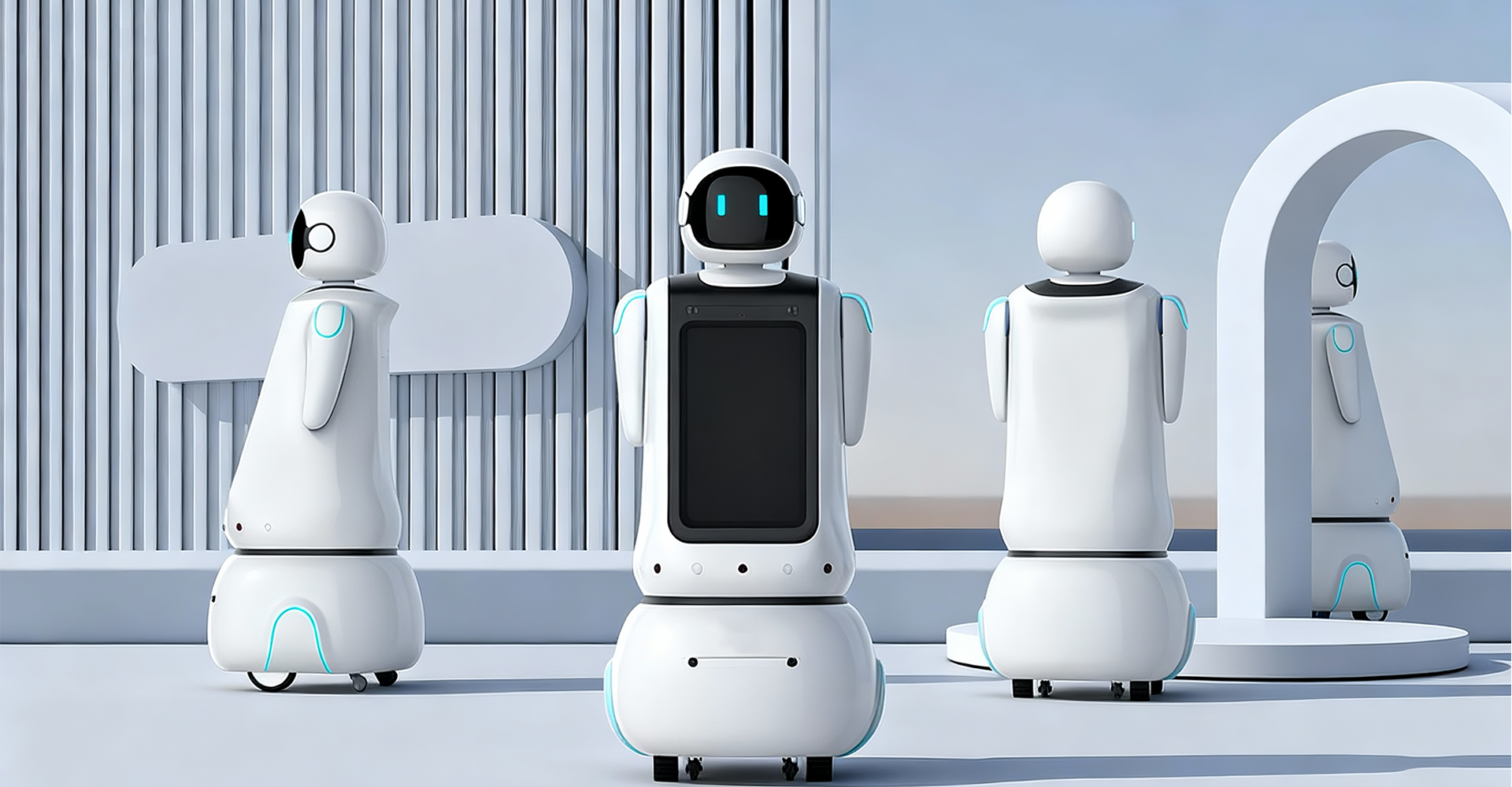 ​服务型机器人外观造型设计