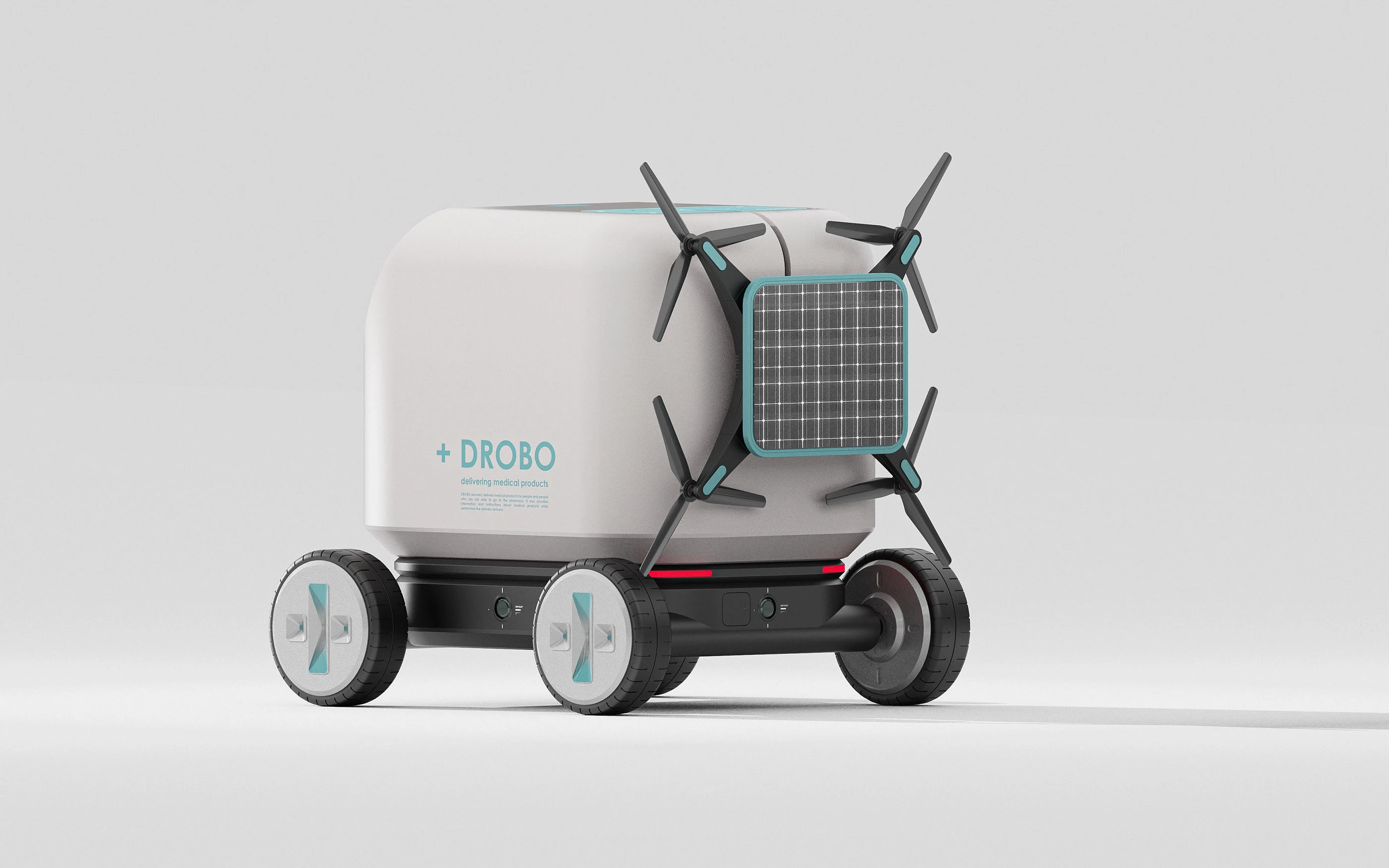 配送机器人设计-配送机器人外观设计-配送机器人结构设计